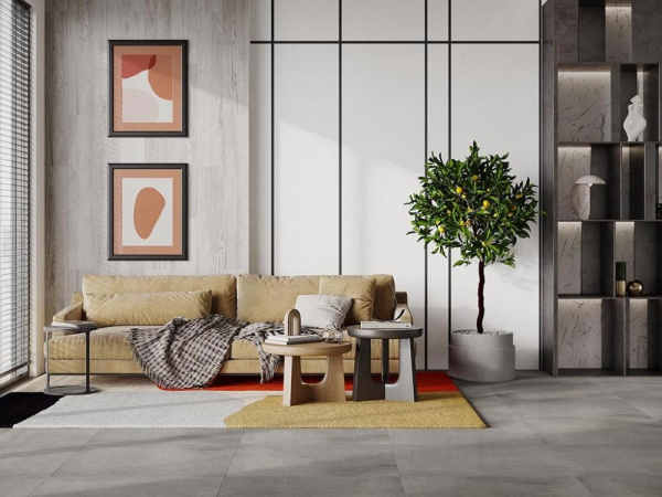 Керамогранит Sahara Dark Grey Лаппатированный 80x80 от Laparet