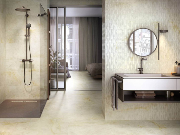 Настенная плитка KRISTALUS Cream Brillo 31.6x100 от Colorker (Испания)