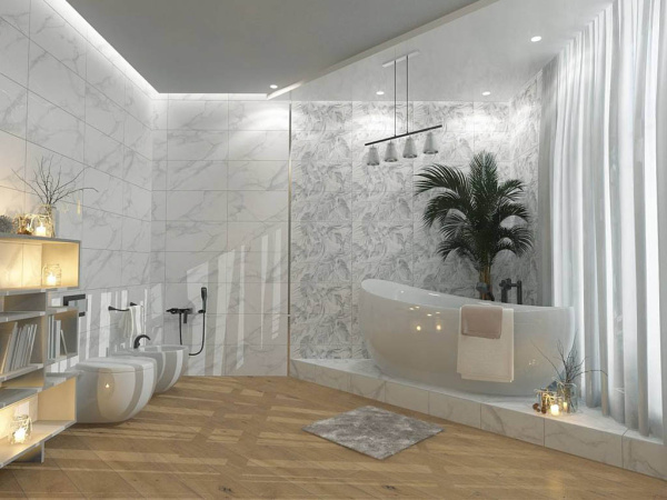 Напольная плитка CALACATTA BIANCO 42.0x42.0 от Керлайф (Россия)