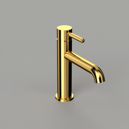 Смеситель для умывальника WHITECROSS Y Y1211GL (золото)