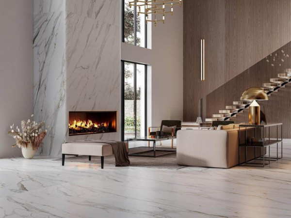 Керамогранит Surface Laboratory/Калакатта Голд бежев обрезной (SG074700R) 119.5x320 от Kerama Marazzi (Россия)