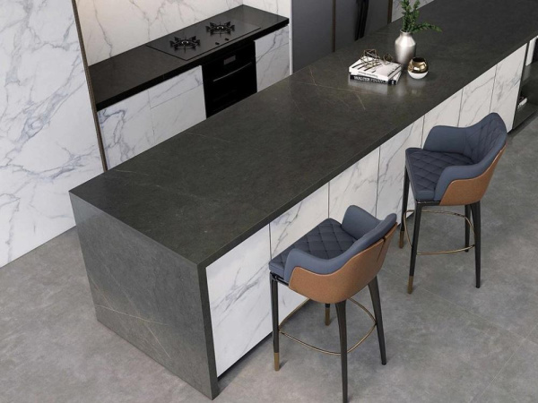 Керамогранит Bulgaria Medium Grey Polished (6 мм) (MN287CP271206) 120x270 от Moreroom (Китай)