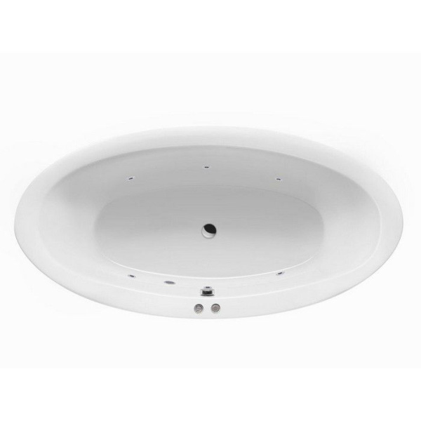 Ванна EXCELLENT Lumina 190x95 "SOFT" (хром)