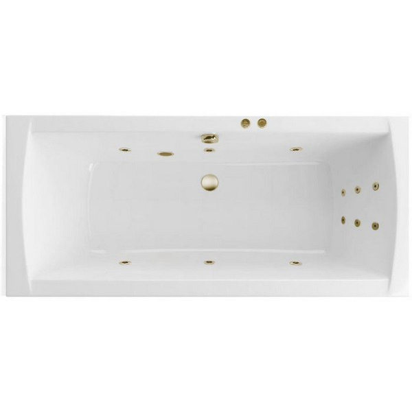 Ванна EXCELLENT Aquaria Lux 180x80 "LINE" (бронза)