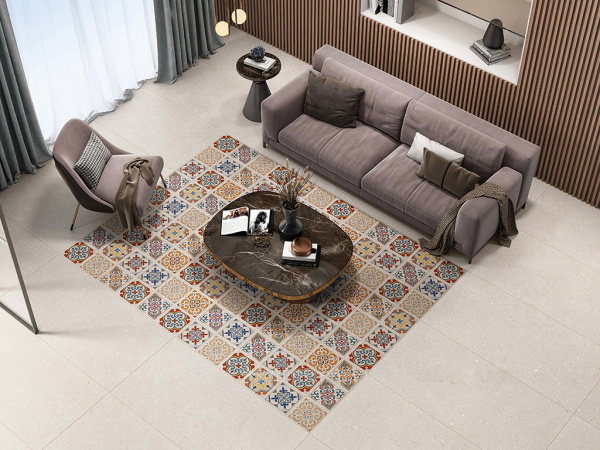 Керамогранит Scs Brush Grey 19.8x19.8 от Simpolo (Индия)