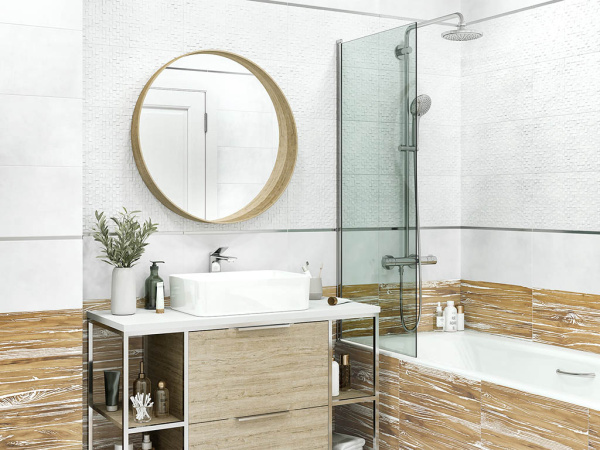 Настенная плитка Santos White (WT9SOS00) 24.9x50x8.5 от AltaCera (Россия)