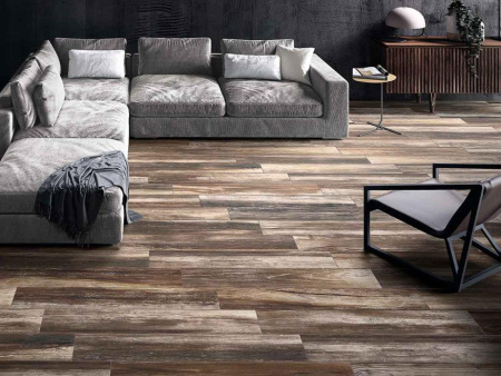 Керамогранит SHINE WALNUT RET. (0075204Q) 20x120 от Cerdomus (Италия)