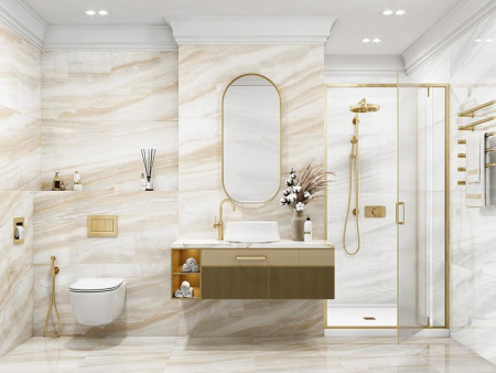 Керамогранит Barcelo White полированный (60120BAL00P) 60x120 от LCM (Индия)