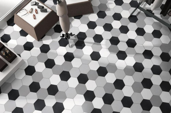 Керамогранит Basic Grey Hex25 25x22 от Codicer (Испания)