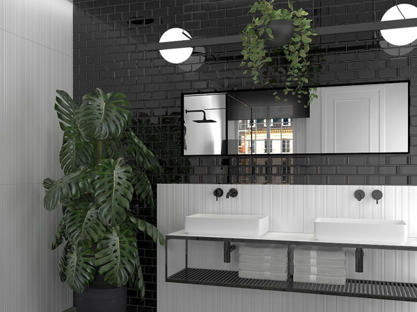 Плитка BISELADO CLASSIC WHITE BR (глянец) 7.5x15 от TAU Ceramica (Испания)