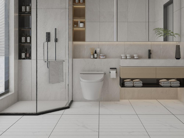 Керамогранит Ariston White grains mould R11 (BHB-3001) 60x120x10 от Basconi Home (Китай)