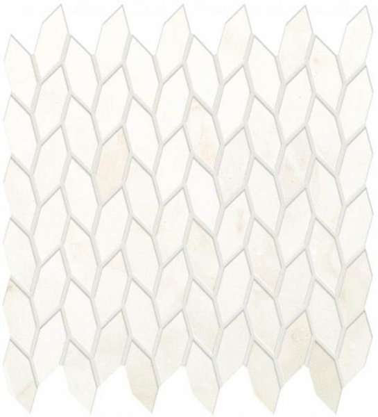 Мозаика Marvel Shine Calacatta Delicato Mos. Twist Shiny (A4WK) 30.5x30.5 от Atlas Concorde (Италия)