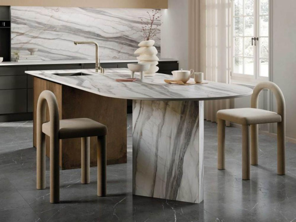 Керамогранит SENSI 900 STONE GREY LUX R (PF60008688) 120x280 от ABK Ceramiche (Италия)