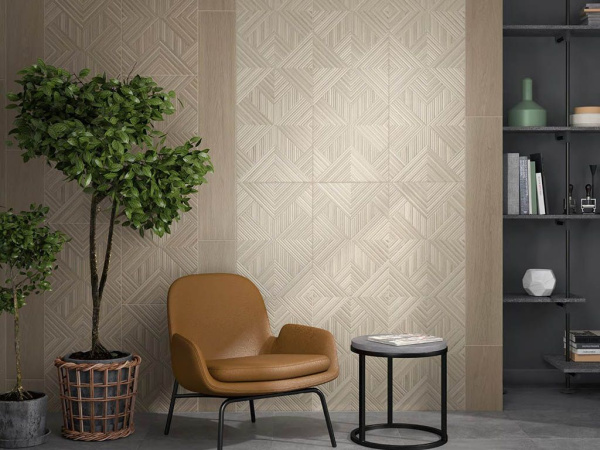 Настенная плитка Ламбро 31005R серый светлый обрезной 20x120 от Kerama Marazzi (Россия)