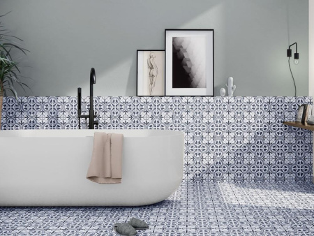 Керамогранит HAMPTON Blue Pre. 45x45 от Prissmacer (Испания)