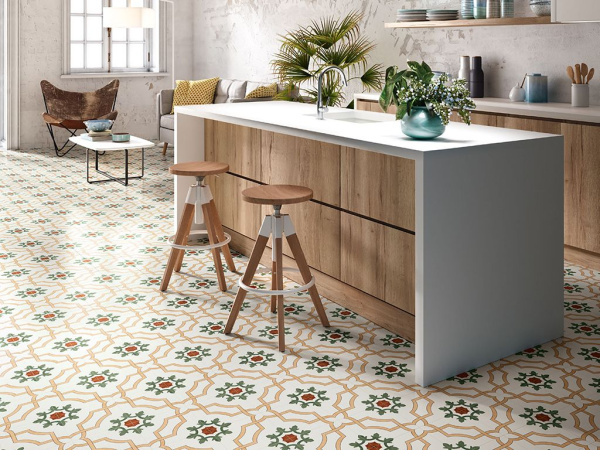 Напольная плитка PUZZLE ALHAMA (PT02652) 20x20 от Ribesalbes (Испания)