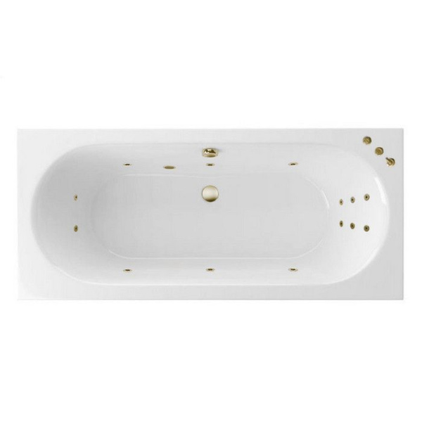 Ванна EXCELLENT Oceana Slim 180x80 "SMART" (бронза)