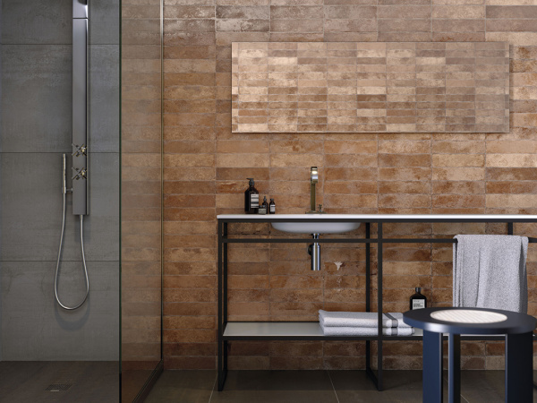 Настенная плитка OKEN Blue Brillo 7.5x30 от Cifre Ceramica (Испания)