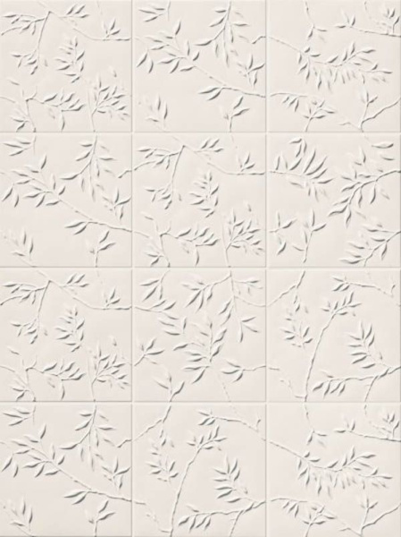 Настенная плитка 4D Nature White 20x20 от Marca Corona (Италия)