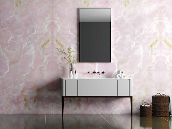 Керамогранит Rose Pink Polished (6 мм) (MN672CP261206) 120x260 от Moreroom (Китай)