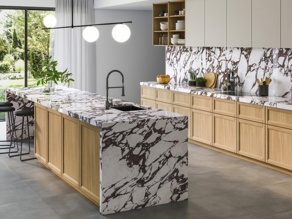 Керамогранит BOOKMATCH CALACATTA VIOLA B POLISHED 160x320x0.6 от Ascale (Испания)