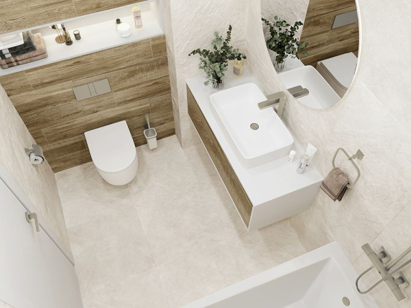 Керамогранит Toscana (GFU57TSC70R) 57x57x9 от Alma Ceramica (Россия)