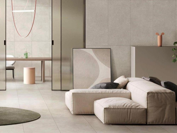 Керамогранит FlakeCement Серый Матовый R10A Ректификат (K947893R0001VTER) 60x120 от Vitra (Россия)