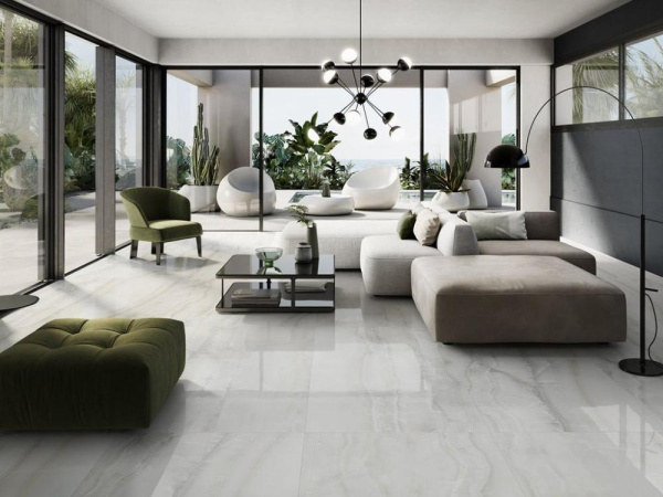 Керамогранит AKOYA IVORY 90180KRY (CSAAKIVL18) 90x180 от Sant Agostino (Италия)