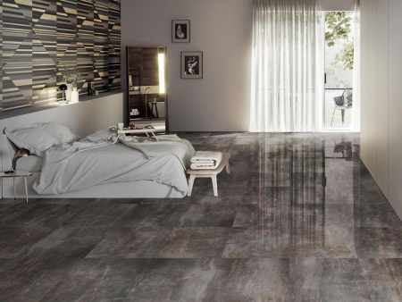 Керамогранит Fossil Lines Piombo Ret 30x120 от Serenissima (Италия)