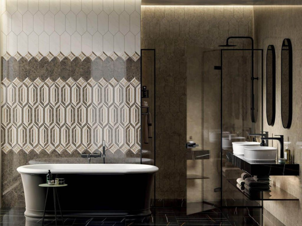 Декор Бикуш грань глянцевый (TOC003) 9.8x9.8x9.2 от Kerama Marazzi (Россия)