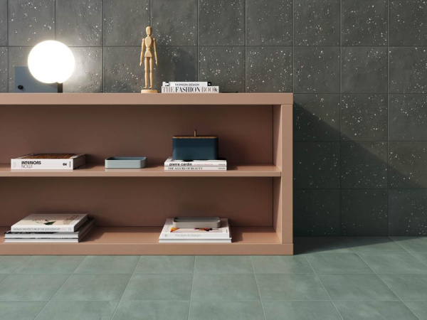 Керамогранит STARDUST PEBBLES TEAL (126393) 15x15 от WOW (Испания)