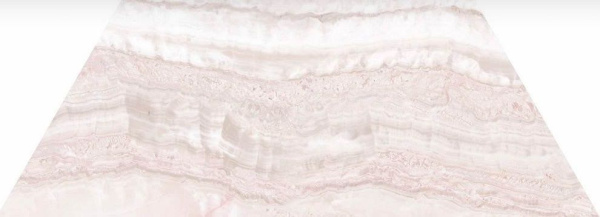 Керамогранит SENSI TRAPEZIO ONICE BEIGE lux+ ret. 60x30 от ABK Ceramiche (Италия)