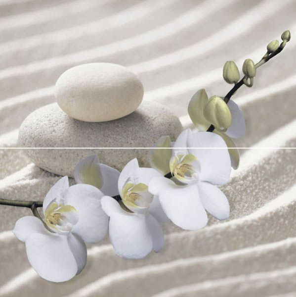 Панно Relax (PWU09RLX1) (из 2 плиток) 49.8x50x7.5 от Alma Ceramica (Россия)