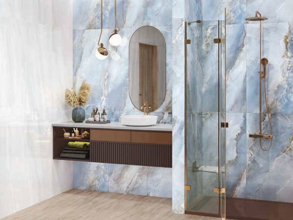 Керамогранит Blumarin суперполированный (60120BLM06HG) 60x120x0.7 от LCM (Индия)