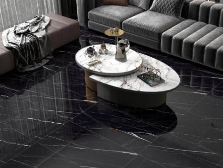 Керамогранит Nero Rock Polished (N12047) 60x120 от Neodom (Индия)