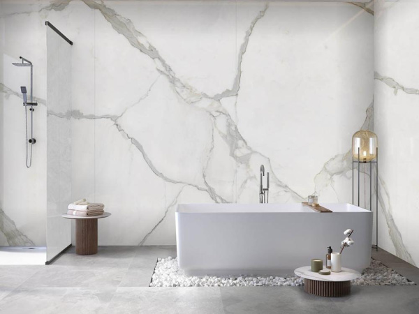 Керамогранит VIENMATCH ALTO STATUARIO C POLISHED 160x320x0.6 от Ascale (Испания)