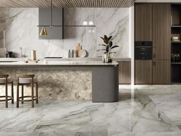 Керамогранит Bolgheri Stone Beige Lap Ret (196042) 120x280 от AVA Ceramica (Италия)