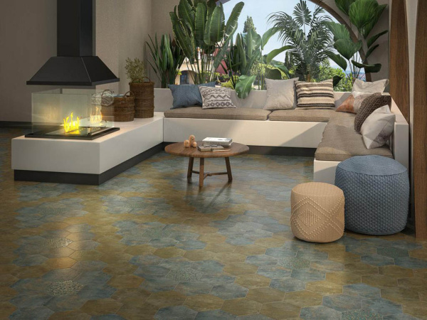 Декор Гроссето жёлтый (VT/A559/SG23039N) 20x23.1x0.7 от Kerama Marazzi (Россия)