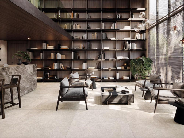 Керамогранит Saddle Caliza L (100364155) 120x120 от Porcelanosa (Испания)