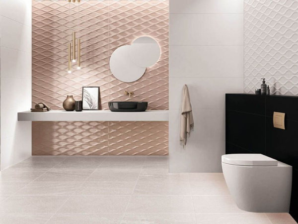 Настенная плитка LEAF COLOURS COPPER 33x100 от Sanchis Home (Испания)