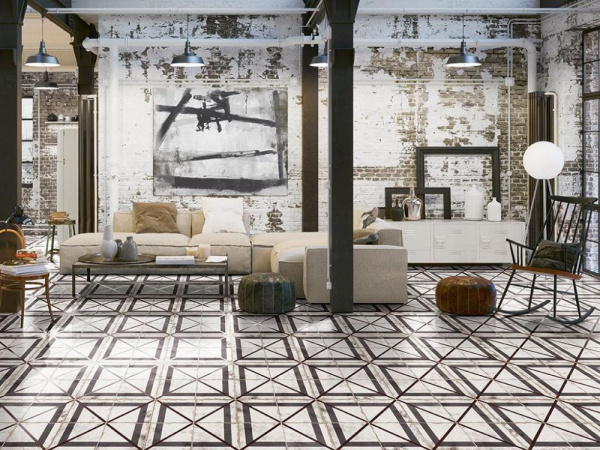 Керамогранит Pav. Metallici white 20x20 от Mainzu (Испания)