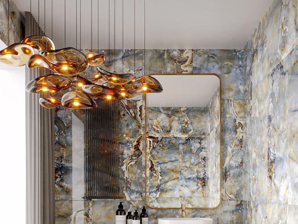 Керамогранит GELATA Oro Marrone High Glossy 60x120 от Infiniti (Индия)