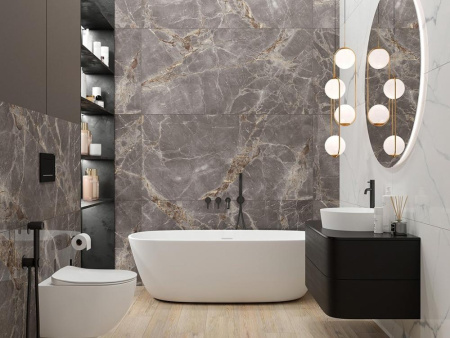 Керамогранит Nebula Grey Полированный 80 80x80 от Laparet