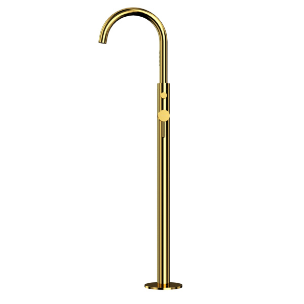 Смеситель для ванны отдельностоящий WHITECROSS Y Y1233GL (золото)