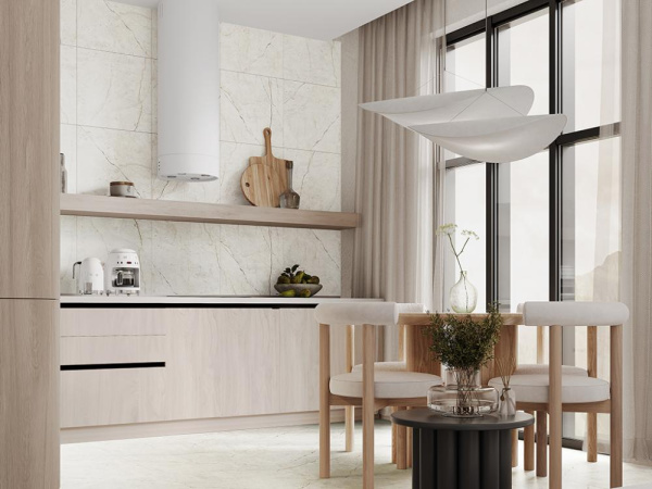 Керамогранит Verso кремовый матовый 50x50 от Ceradim (Индия)