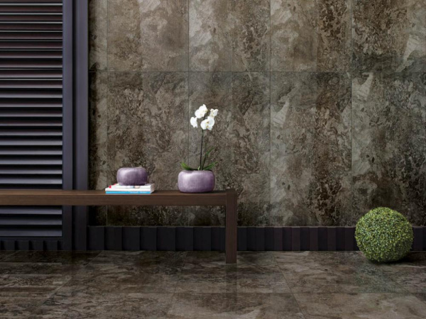 Керамогранит FOSSIL BROWN FULL LAPPATO 60x120 от Seranit (Турция)