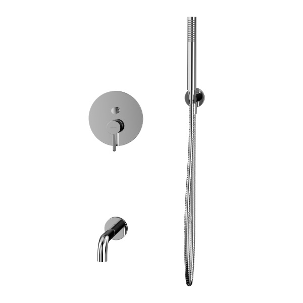 Система для ванны скрытого монтажа WHITECROSS Y YSET06CR (хром)