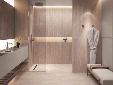 Керамогранит Essence 17538 бежевый ректификат 60x120 от Mei (Германия)