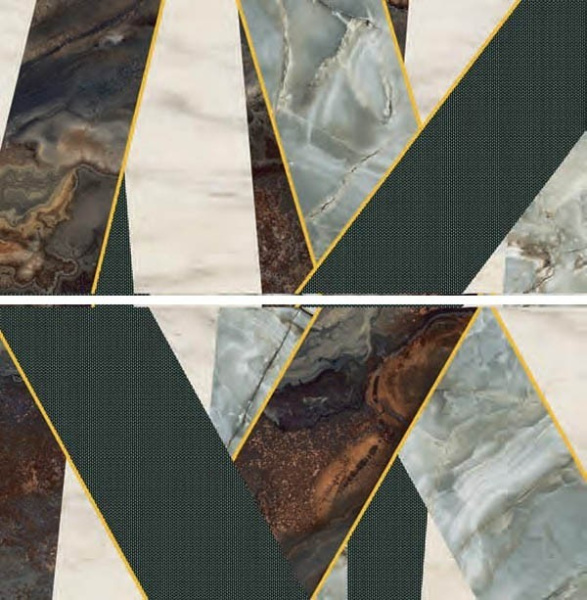 Декор SERENADE FA.PRESTIGE BROWN MIX 60x120 от Naxos Ceramica (Италия)