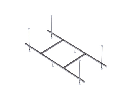 Сборный каркас к ванне Лугано 150/Либерти 150 (шпильки)